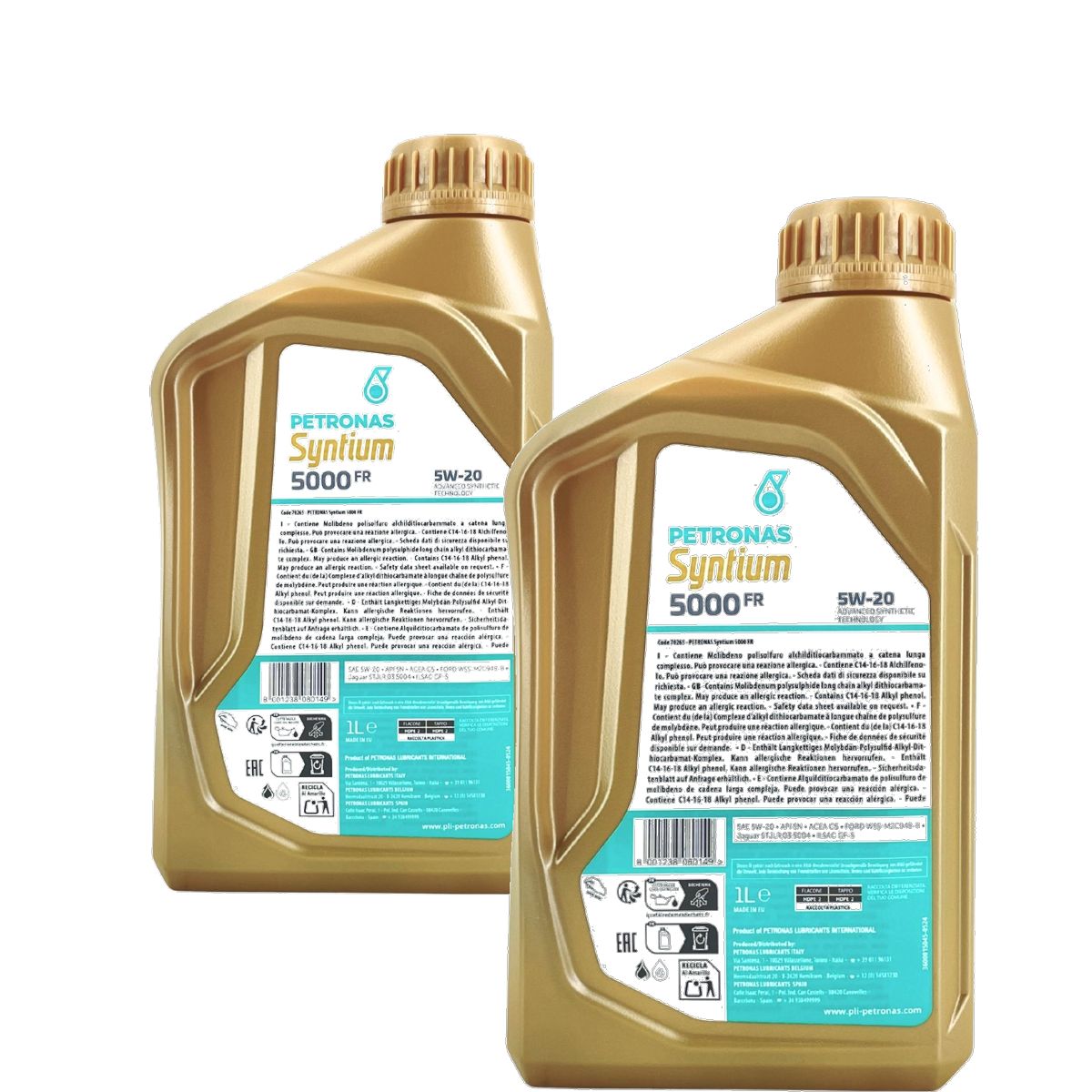 Petronas Syntium 5000 FR 5W-20 SN 2x1 Liter