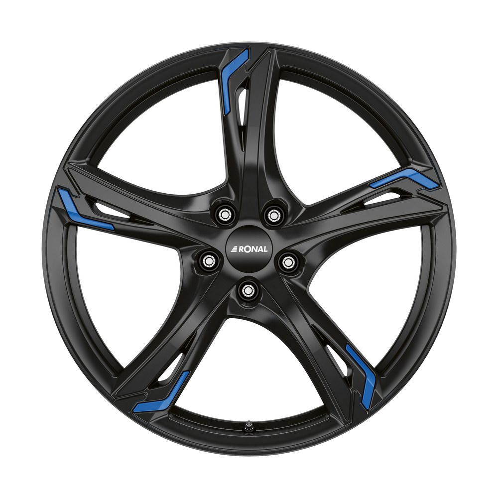 RONAL RONAL R62 BLUE jetblack 7.5Jx17 5x108 ET45