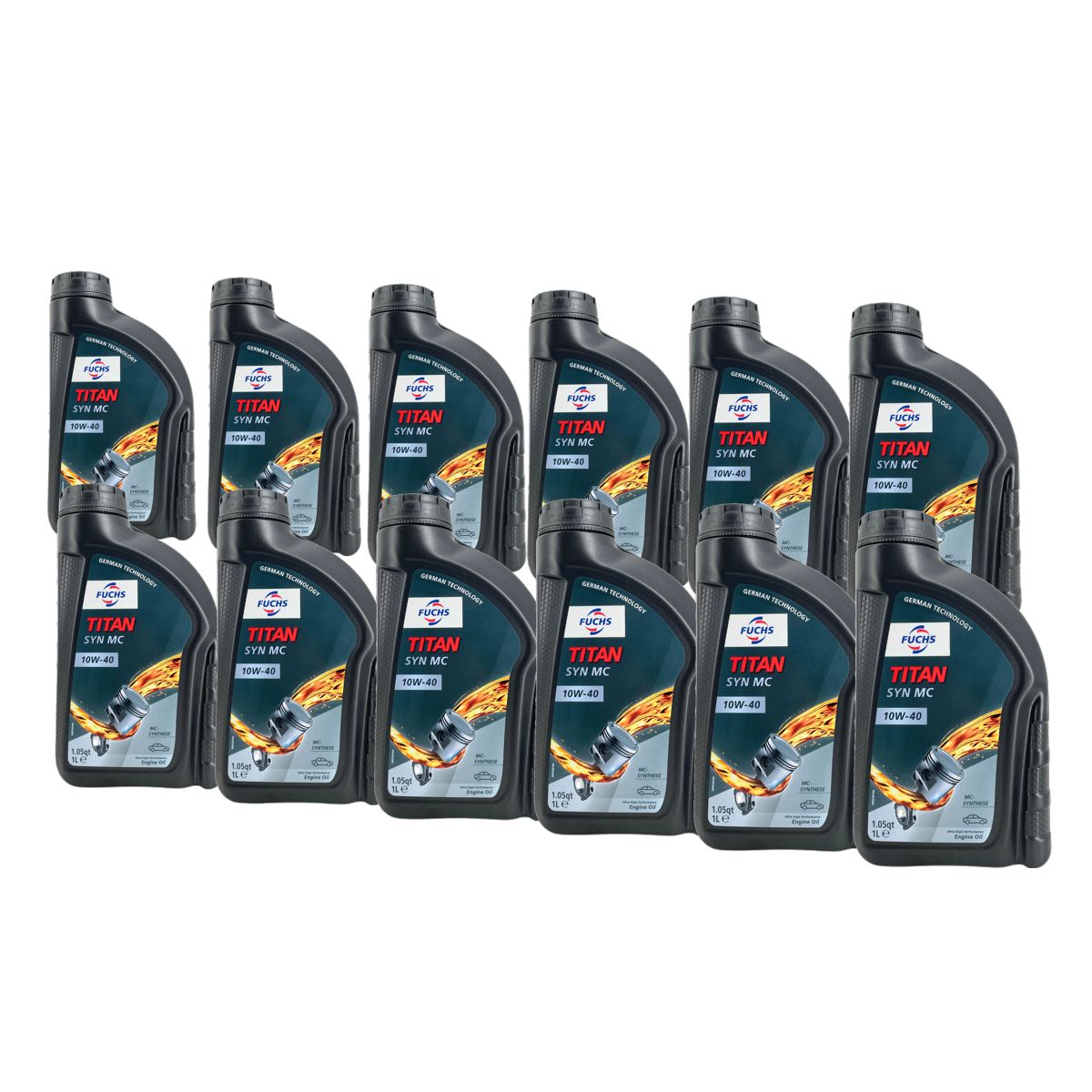 Fuchs Titan Syn MC 10W-40 12x1 Liter