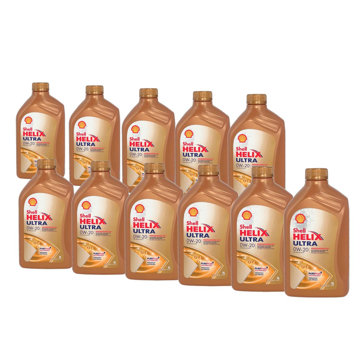 Shell Helix Ultra Professional AV-L 0W-20 11x1 Liter