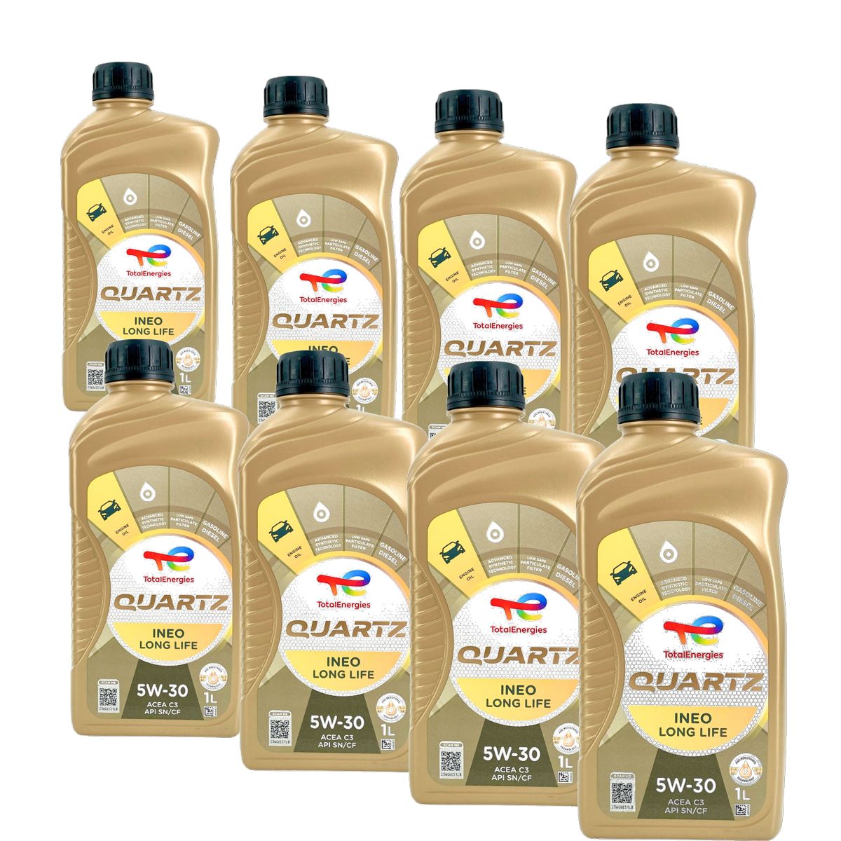 Total Quartz Ineo Longlife 5W-30 8x1 Liter