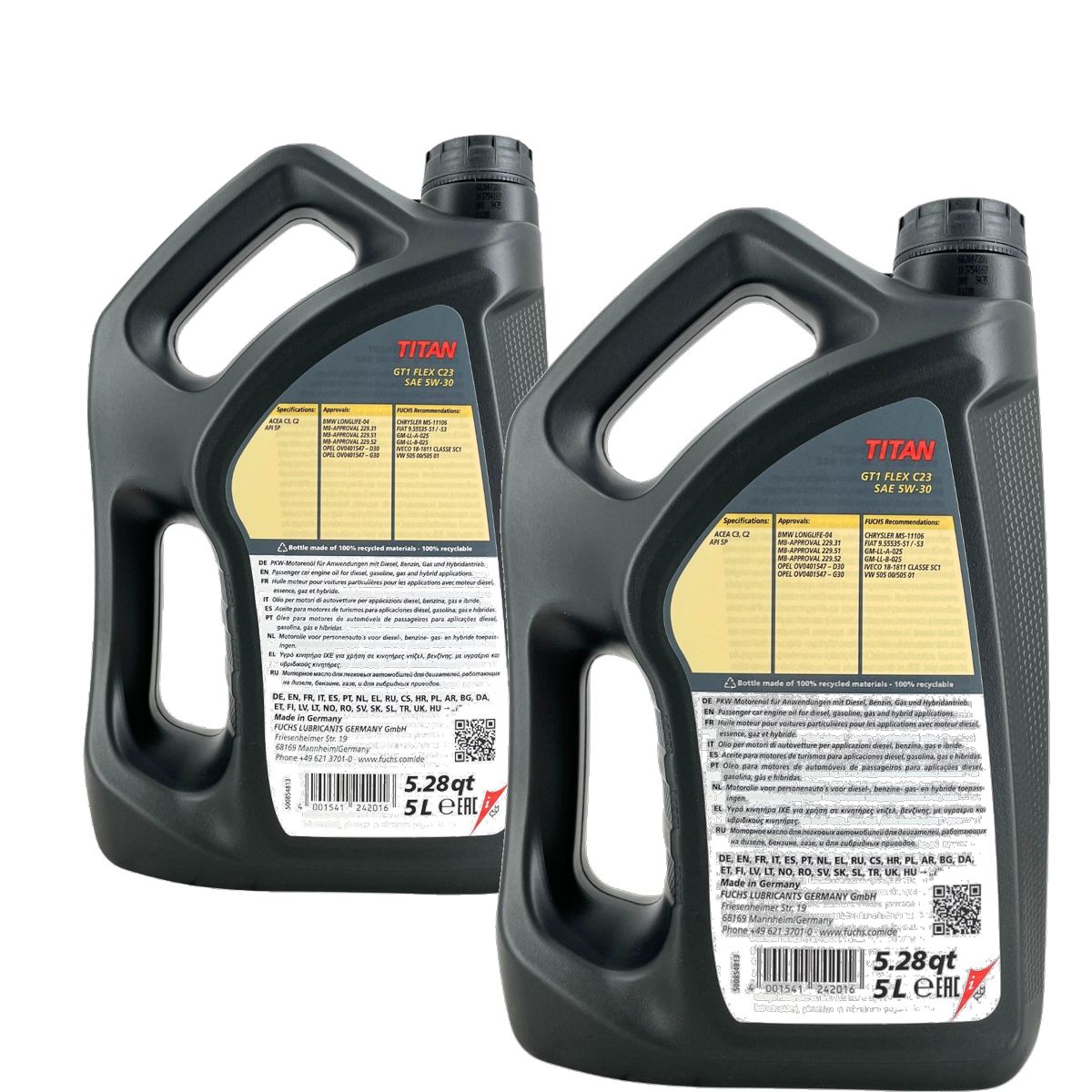 Fuchs Titan GT1 Flex C23 5W-30  2x5 Liter