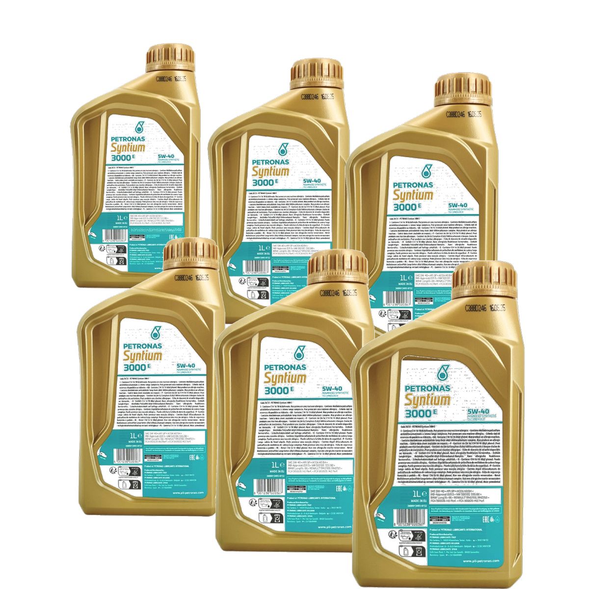 Petronas Syntium 3000 E 5W-40 SP 6x1 Liter