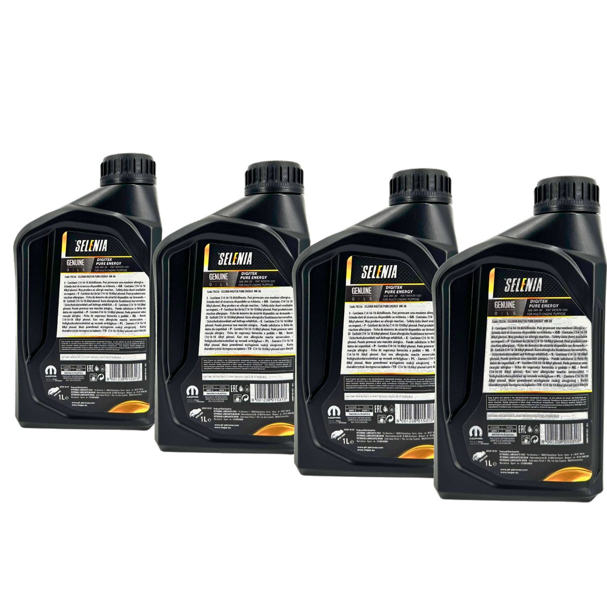 Selenia Digitek Pure Energy 0W-30 4x1 Liter