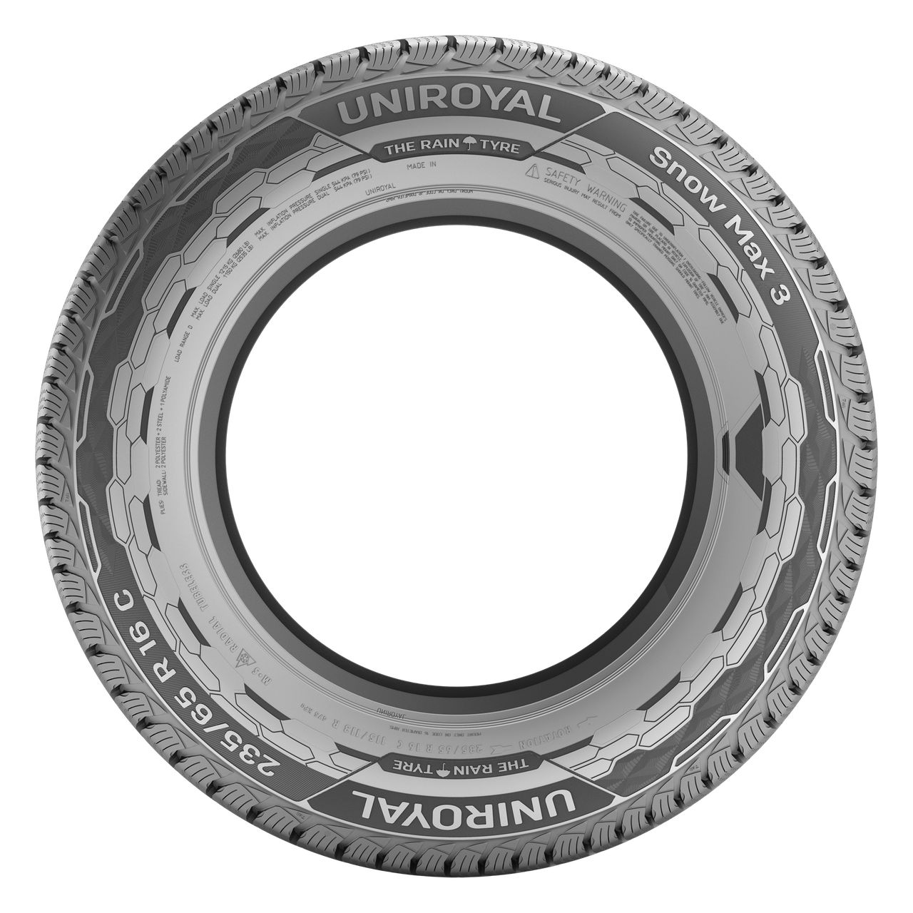 UNIROYAL SNOW MAX 3 195/65R16C 104/102R