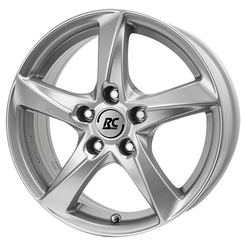 RC-DESIGN RC30 kristallsilber 6.0Jx15 5x105 ET37