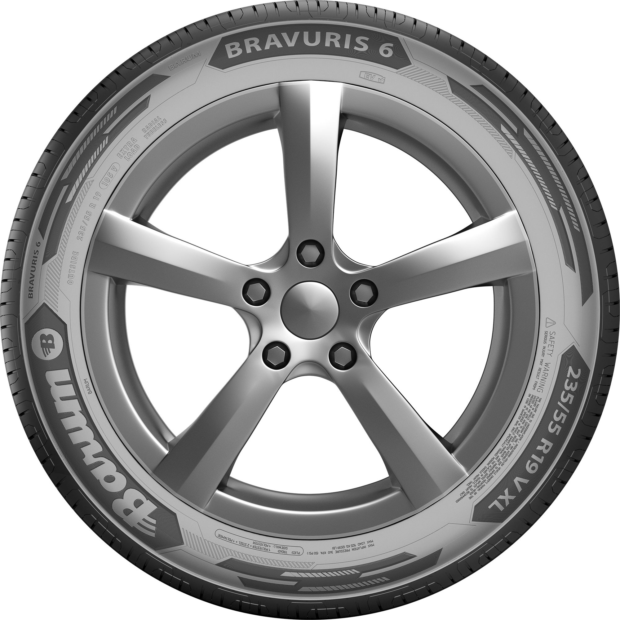 BARUM BRAVURIS 6 (EVc) 225/50R17 98Y (EVc) XL FR BSW