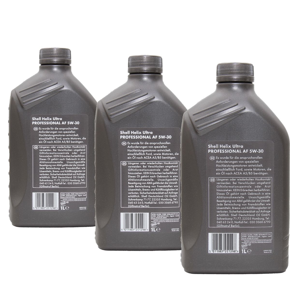 Shell Helix Ultra Professional AF 5W-30 3x1 Liter
