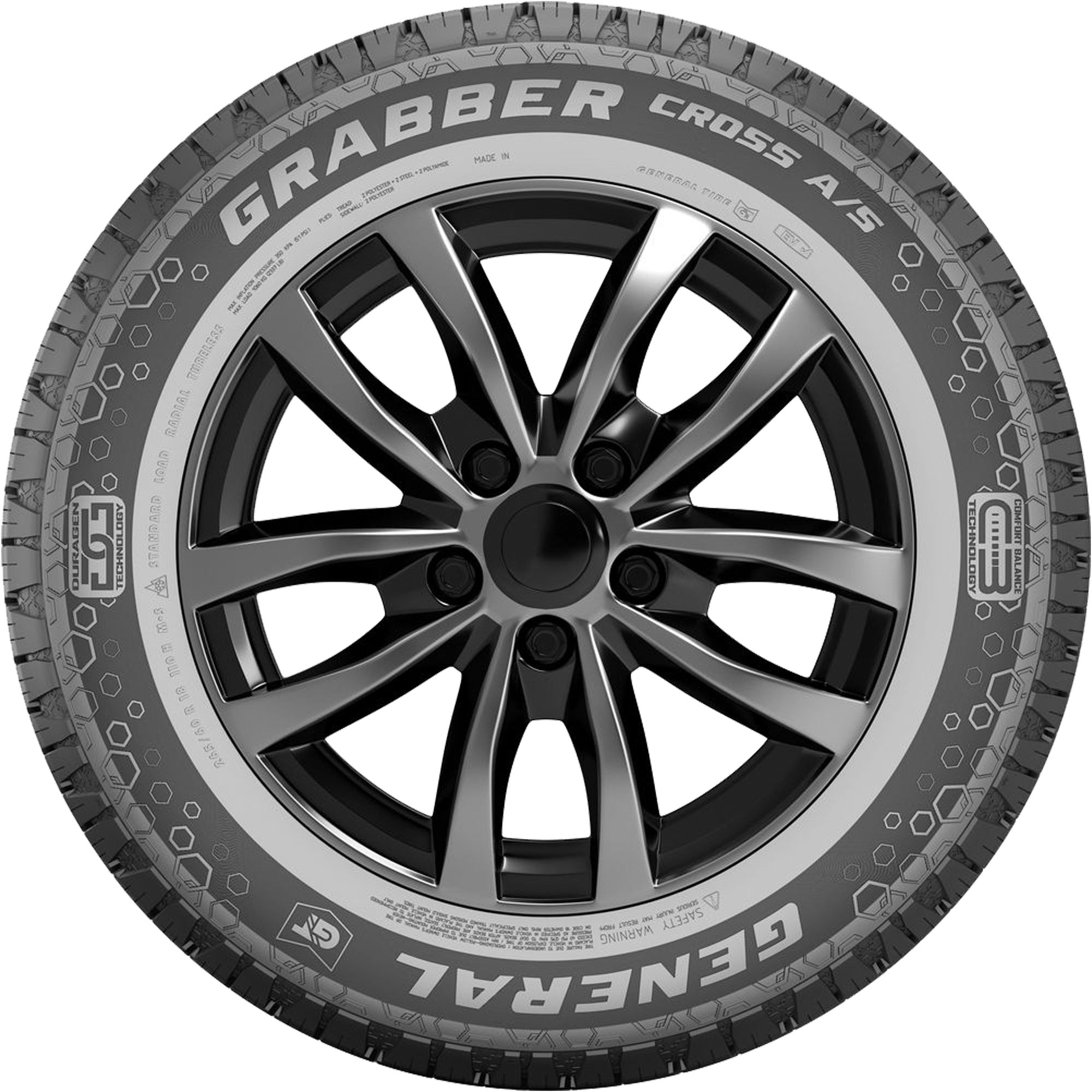 GENERAL TIRE GRABBER CROSS A/S (EVc) 245/45R20 103V (EVc) XL FR BSW