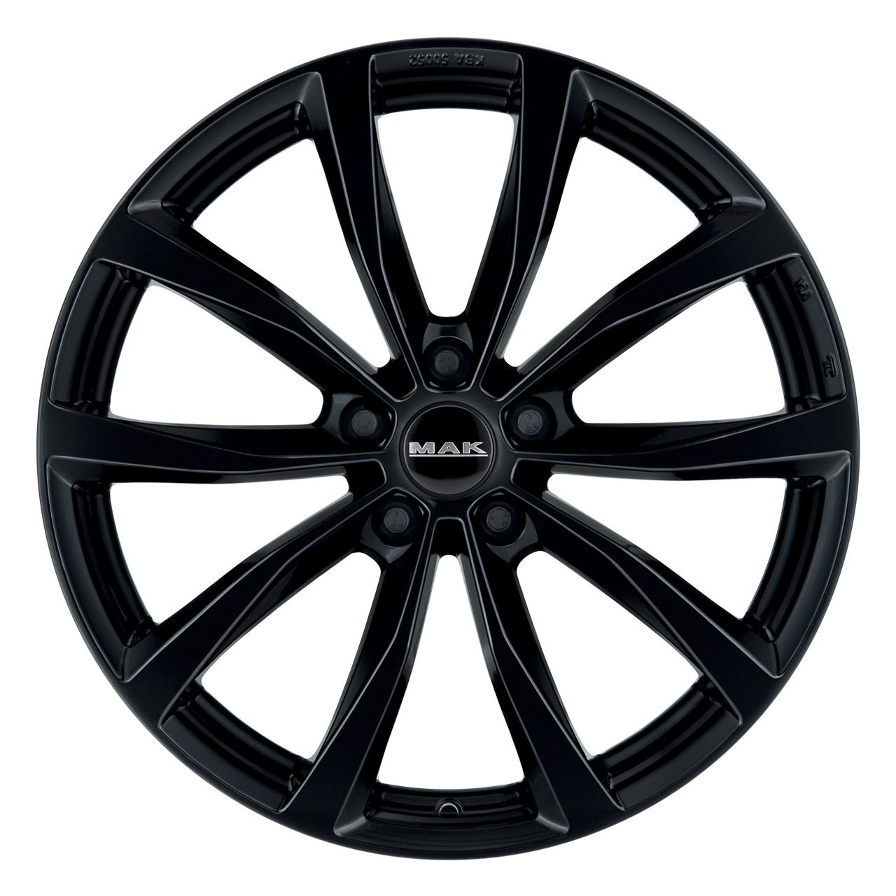 MAK WOLF gloss black 8.0Jx20 5x114.3 ET45