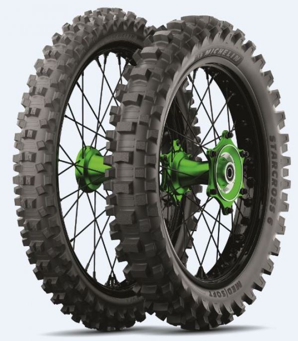 MICHELIN 120/90 - 18 M/C TT 65M STARCROSS 6 MEDIUM SOFT NHS