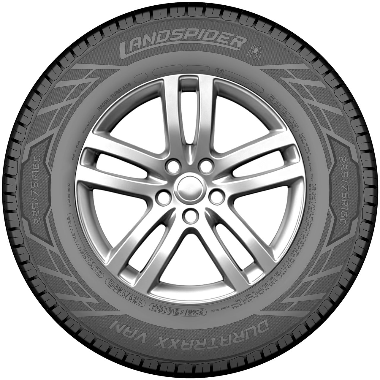 LANDSPIDER DURATRAXX VAN 185/R14C 102/100S BSW