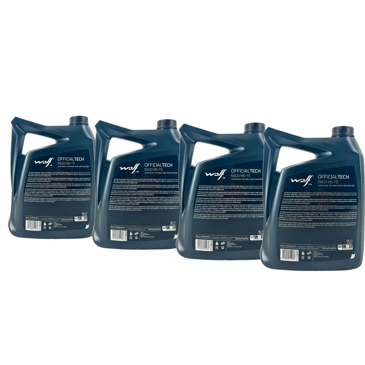 Wolf OfficialTech 5W-20 MS-FE 4x5 Liter