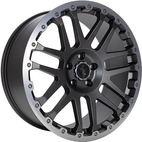 ETABETA COMBAT CV anthracite matt lip + cap polished 10.0Jx22 5x127 ET32