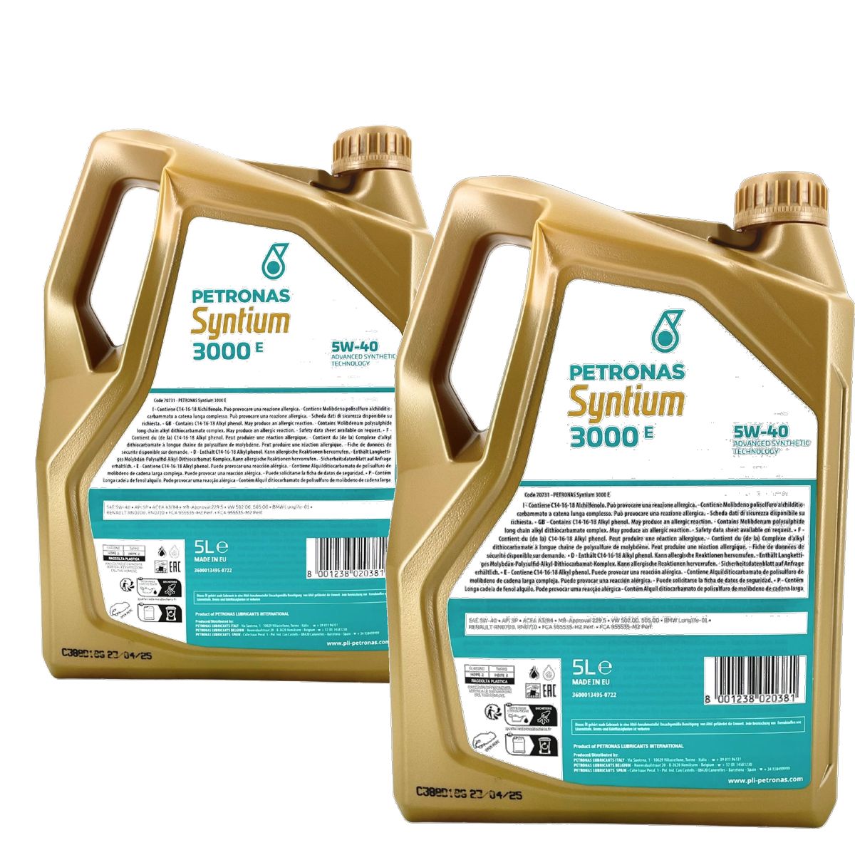 Petronas Syntium Prime E 5W-40 2x5 Liter