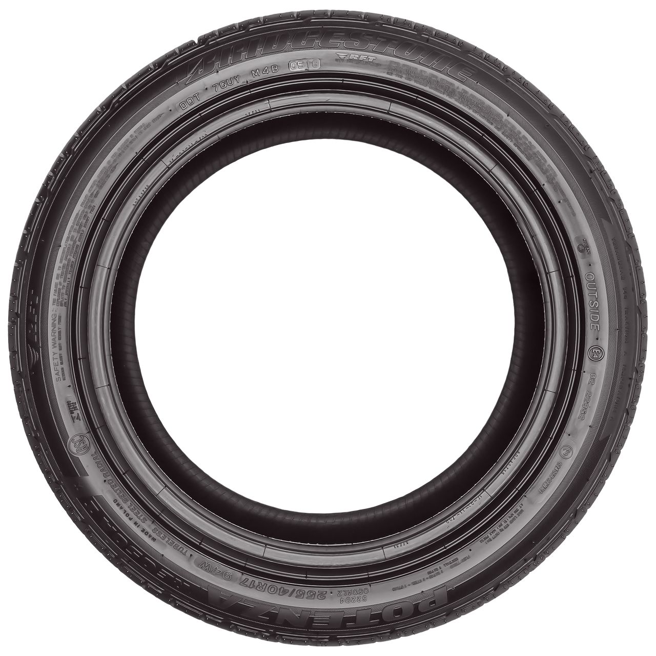 BRIDGESTONE POTENZA RE050 ASYMMETRIC 265/35R19 94Y