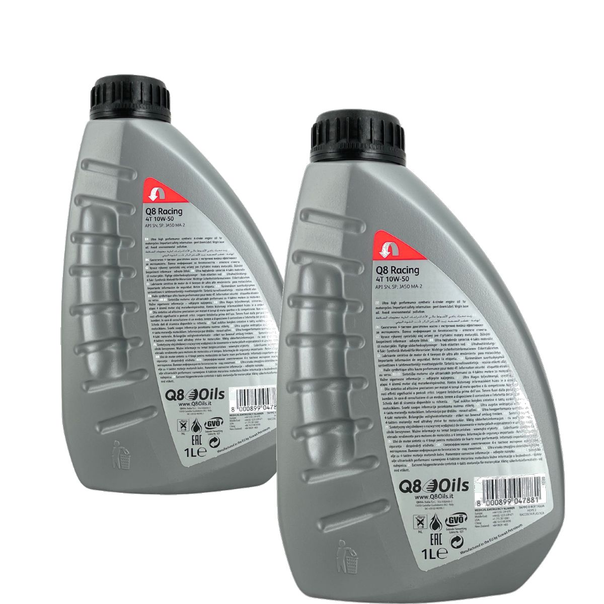 Q8 Racing 4T 10W-50 2x1 Liter