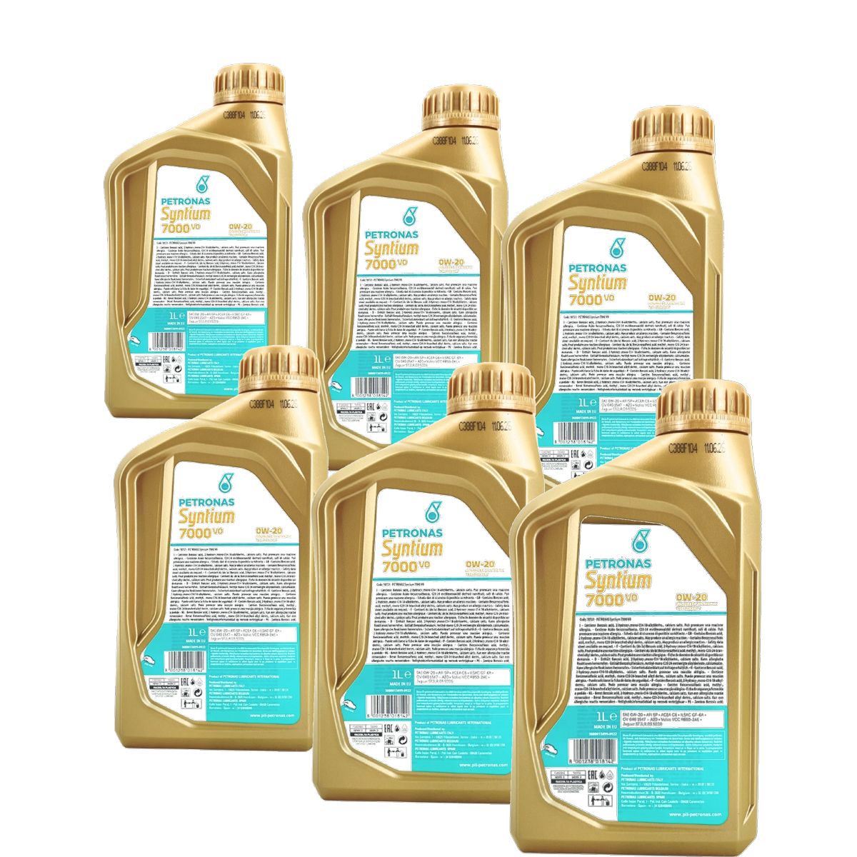 Petronas Syntium 7000 VO 0W-20 6x1 Liter