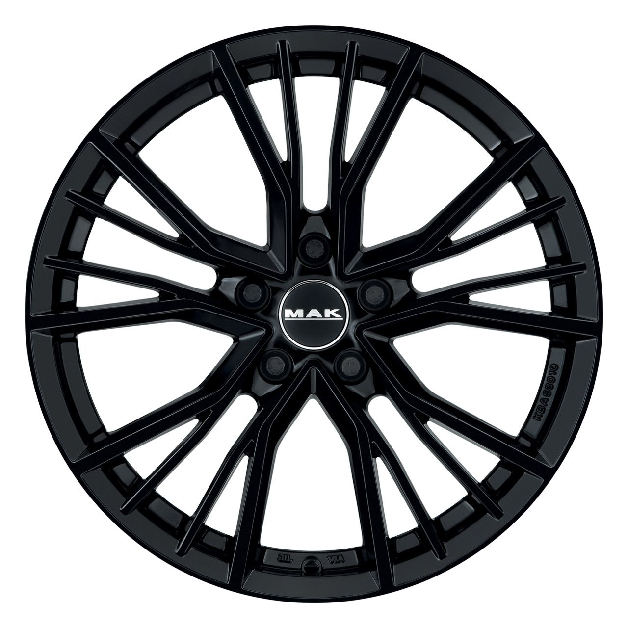 MAK UNION gloss black 8.5Jx19 5x112 ET44