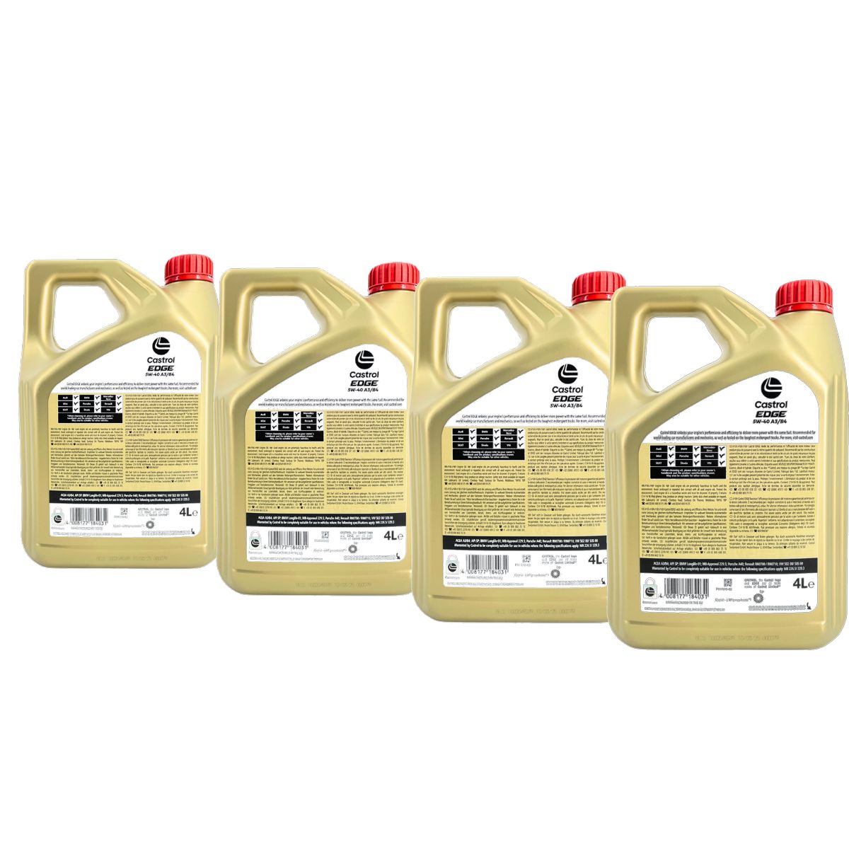 Castrol Edge 5W-40 A3/B4 4x4 Liter
