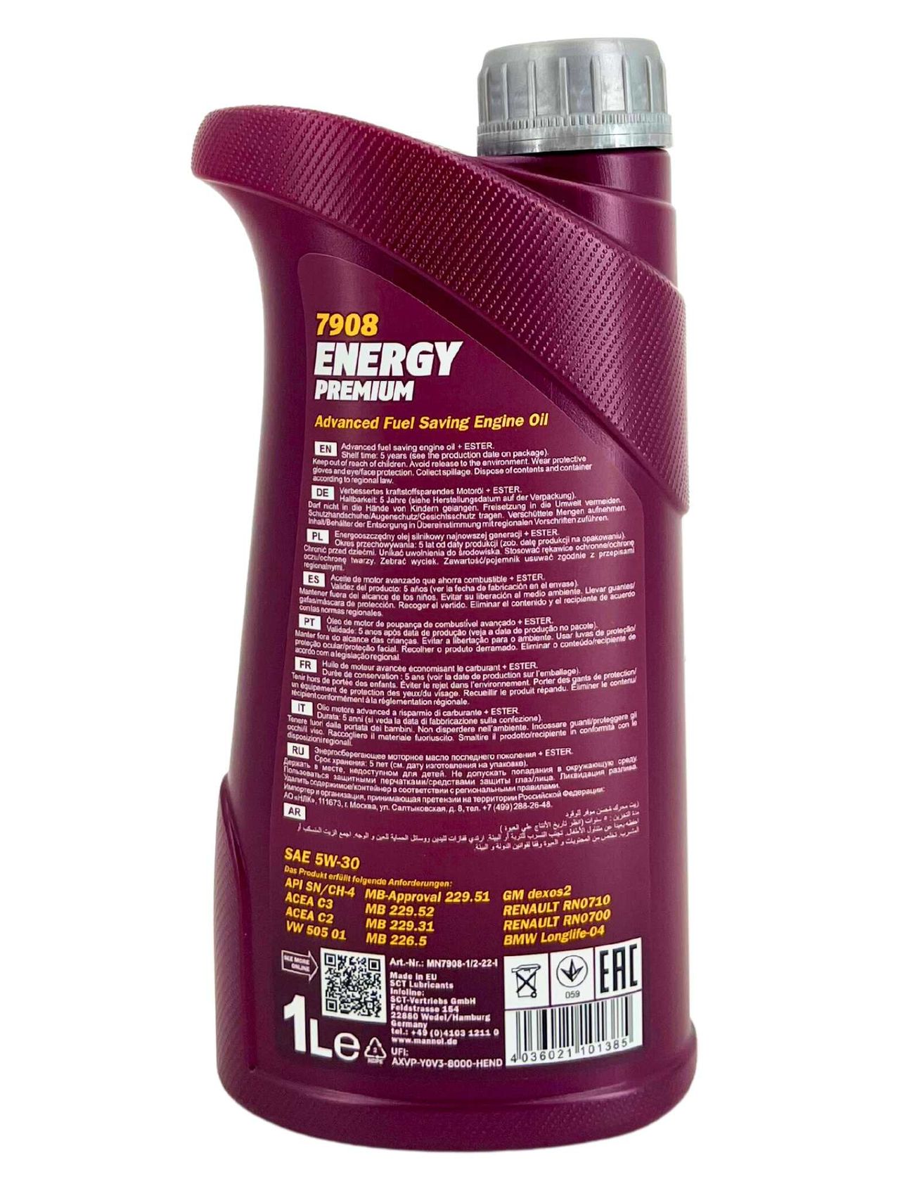 Mannol Energy Premium 5W-30 1 Liter