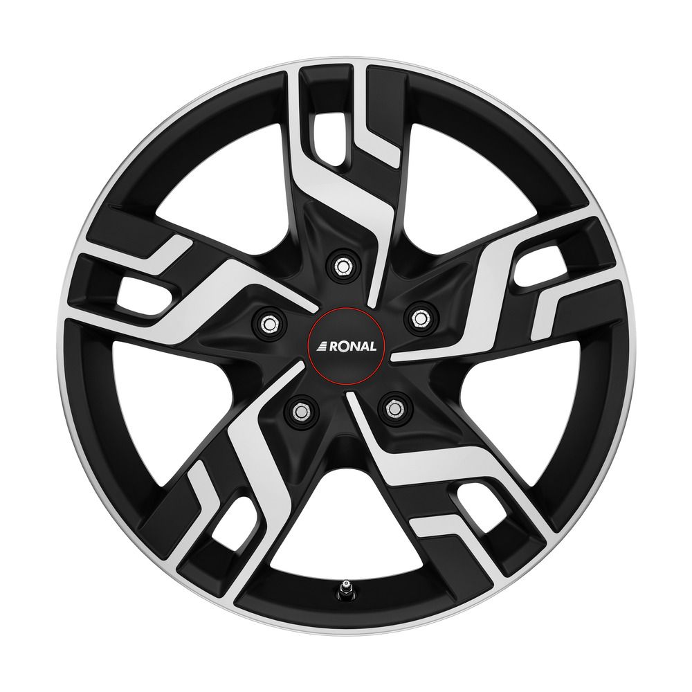 RONAL RONAL R64 jetblack-matt-frontkopiert 6.5Jx16 5x130 ET66
