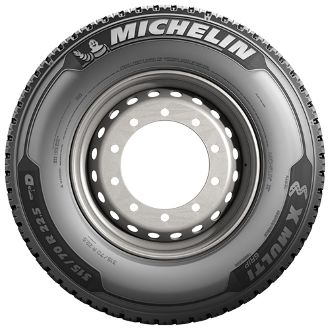 MICHELIN 315/80 R 22.5 TL 156/150L (154/150M) X MULTI GRIP D M+S 3PMSF RFID