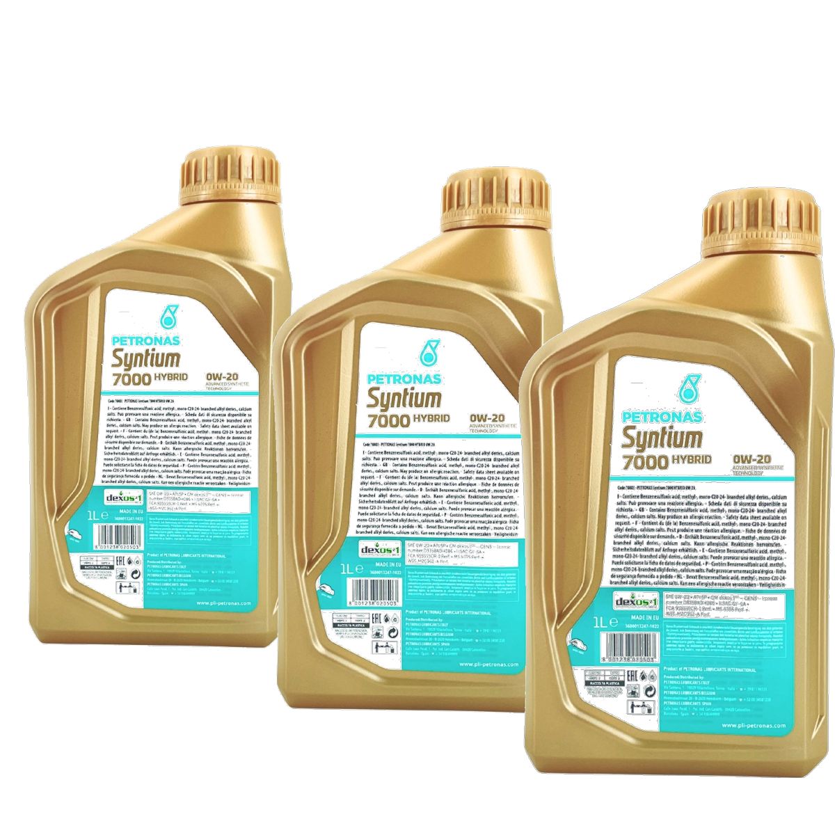 Petronas Syntium 7000 Hybrid 0W-20 SP 3x1 Liter