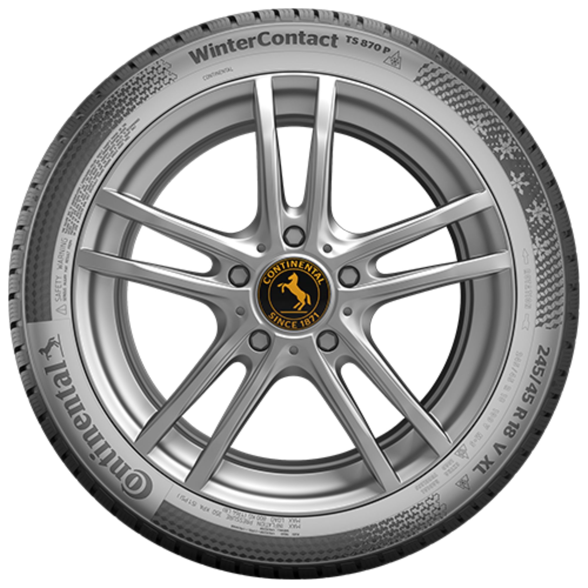 CONTINENTAL WINTERCONTACT TS 870 P (EVc) 265/40R22 106W (EVc) XL FR BSW