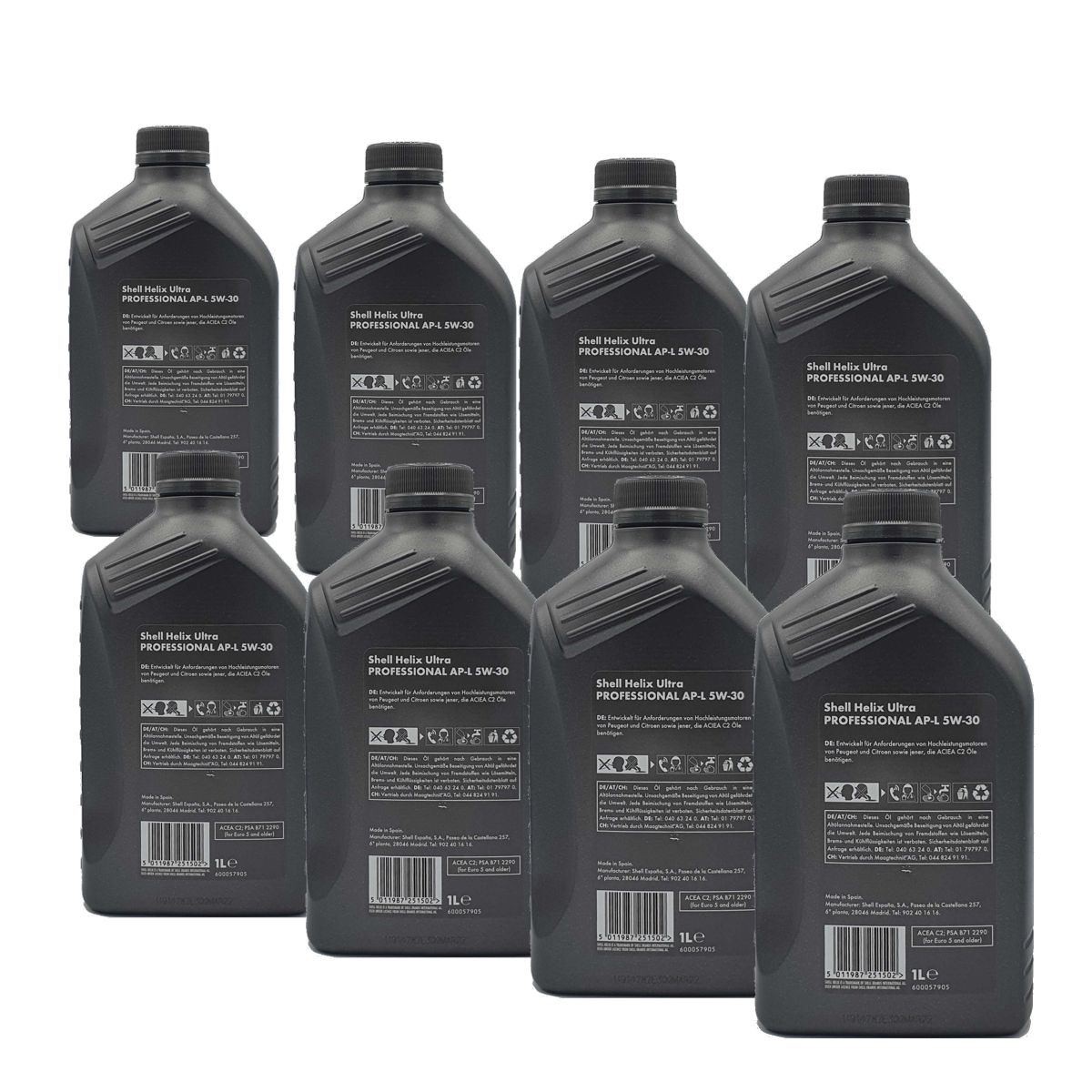 Shell Helix Ultra Professional AP-L 5W-30 8x1 Liter