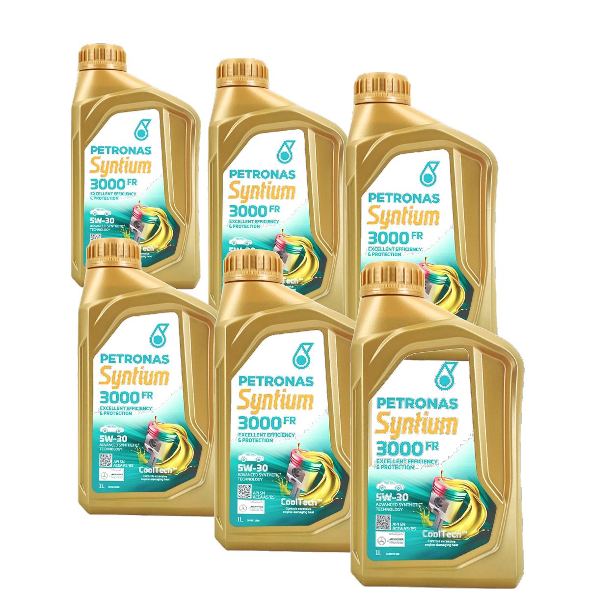 Petronas Syntium 3000 FR 5W-30 SN 6x1 Liter