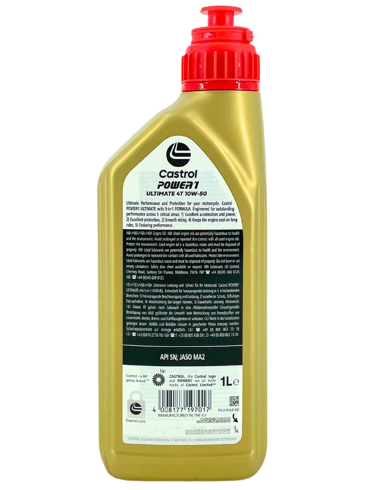 Castrol Power 1 Ultimate 4T 10W-50 1 Liter