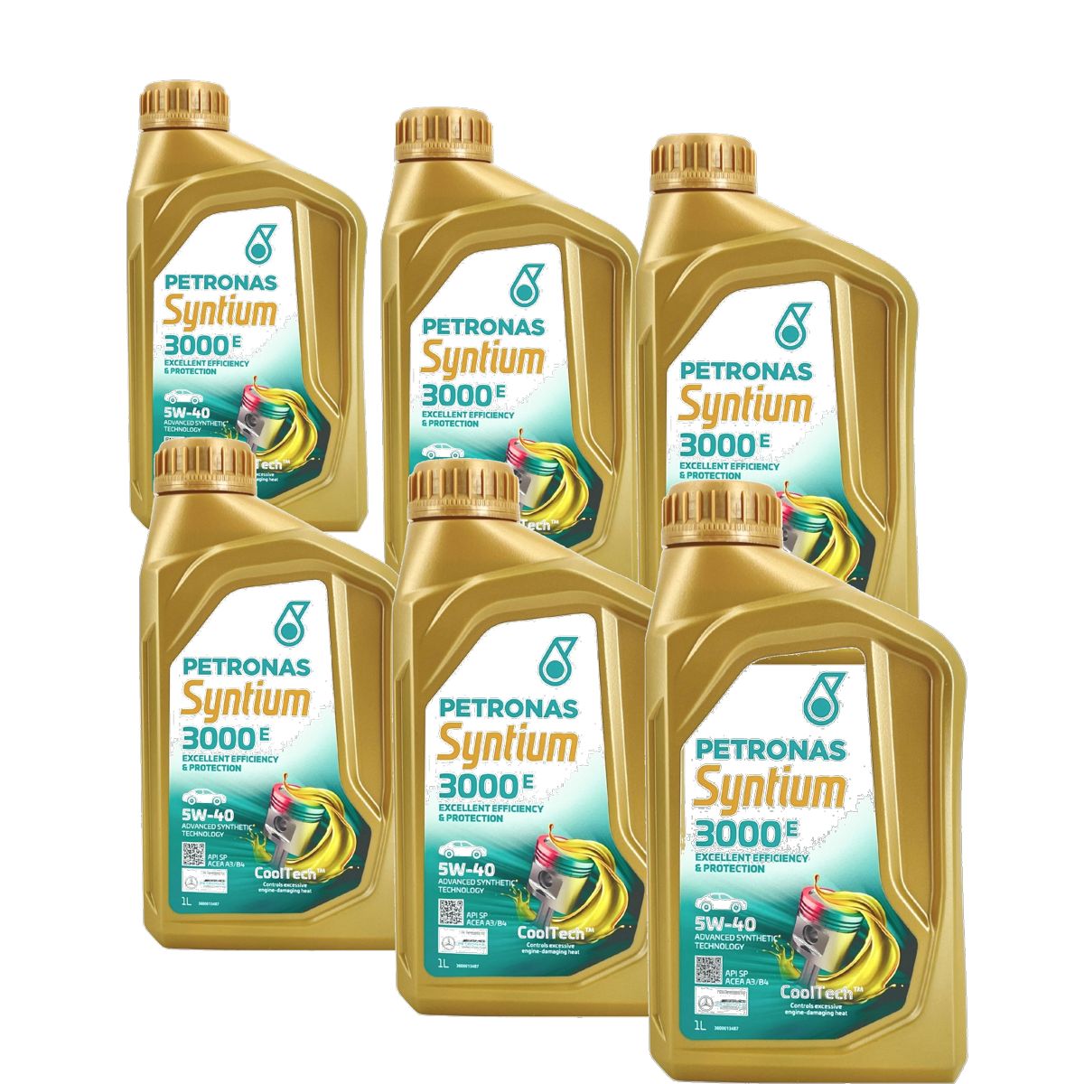 Petronas Syntium 3000 E 5W-40 SP 6x1 Liter