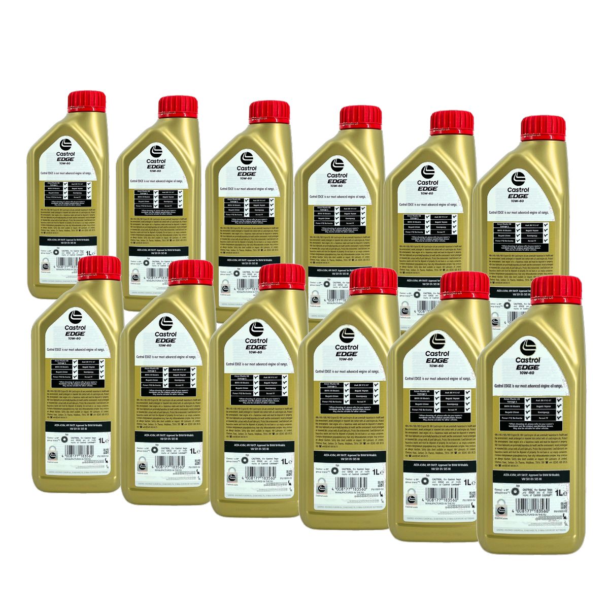 Castrol Edge 10W-60 12x1 Liter