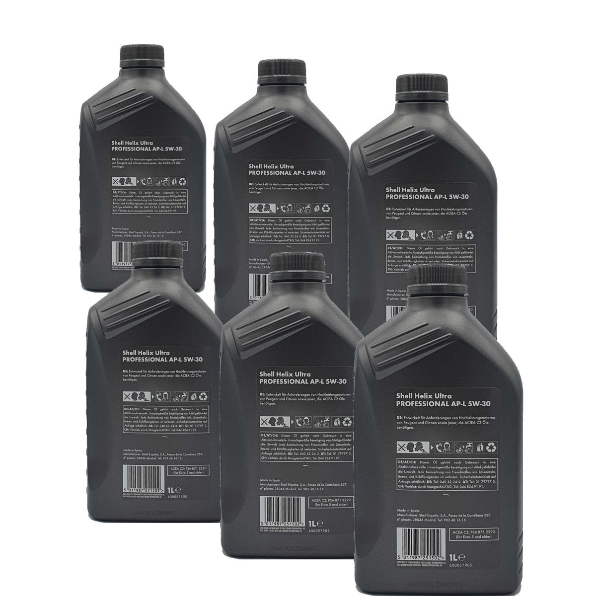 Shell Helix Ultra Professional AP-L 5W-30 6x1 Liter