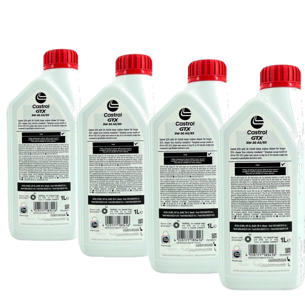 Castrol GTX 5W-30 A5/B5 4x1 Liter