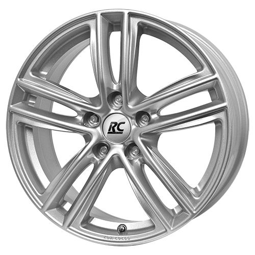 RC-DESIGN RC27 kristallsilber 6.5Jx16 5x112 ET22