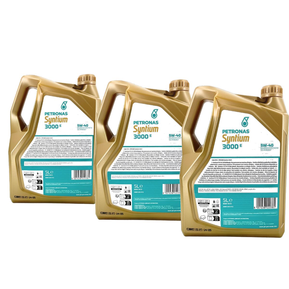 Petronas Syntium Prime E 5W-40 3x5 Liter