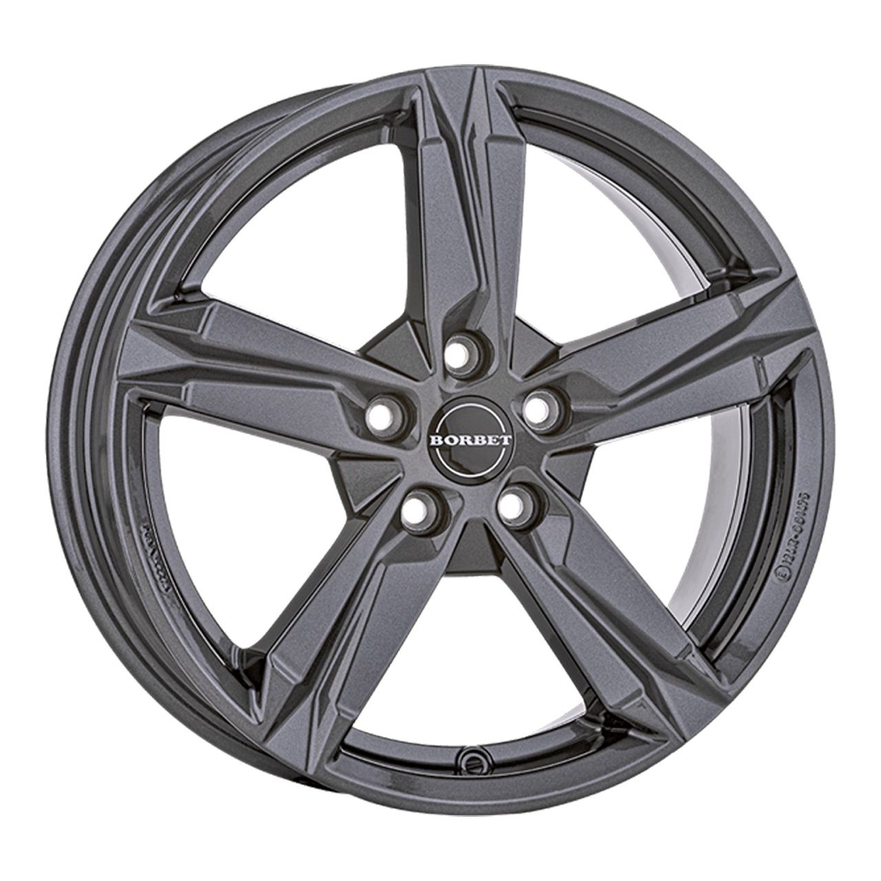 BORBET DESIGN T10 mistral anthracite glossy 6.5Jx16 5x108 ET50