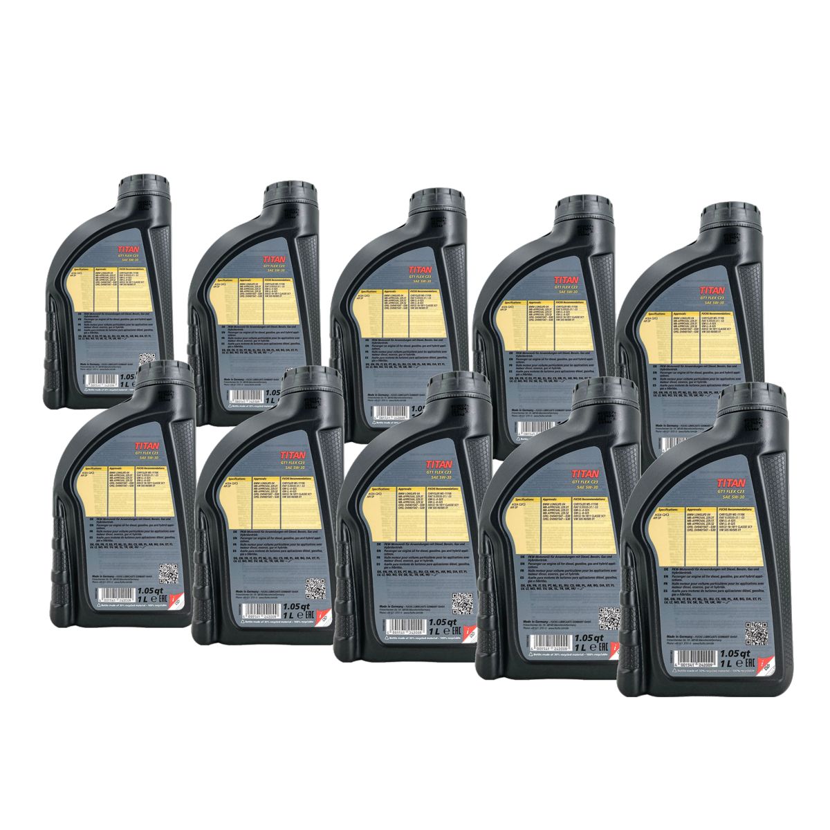 Fuchs Titan GT1 Flex C23 5W-30  10x1 Liter