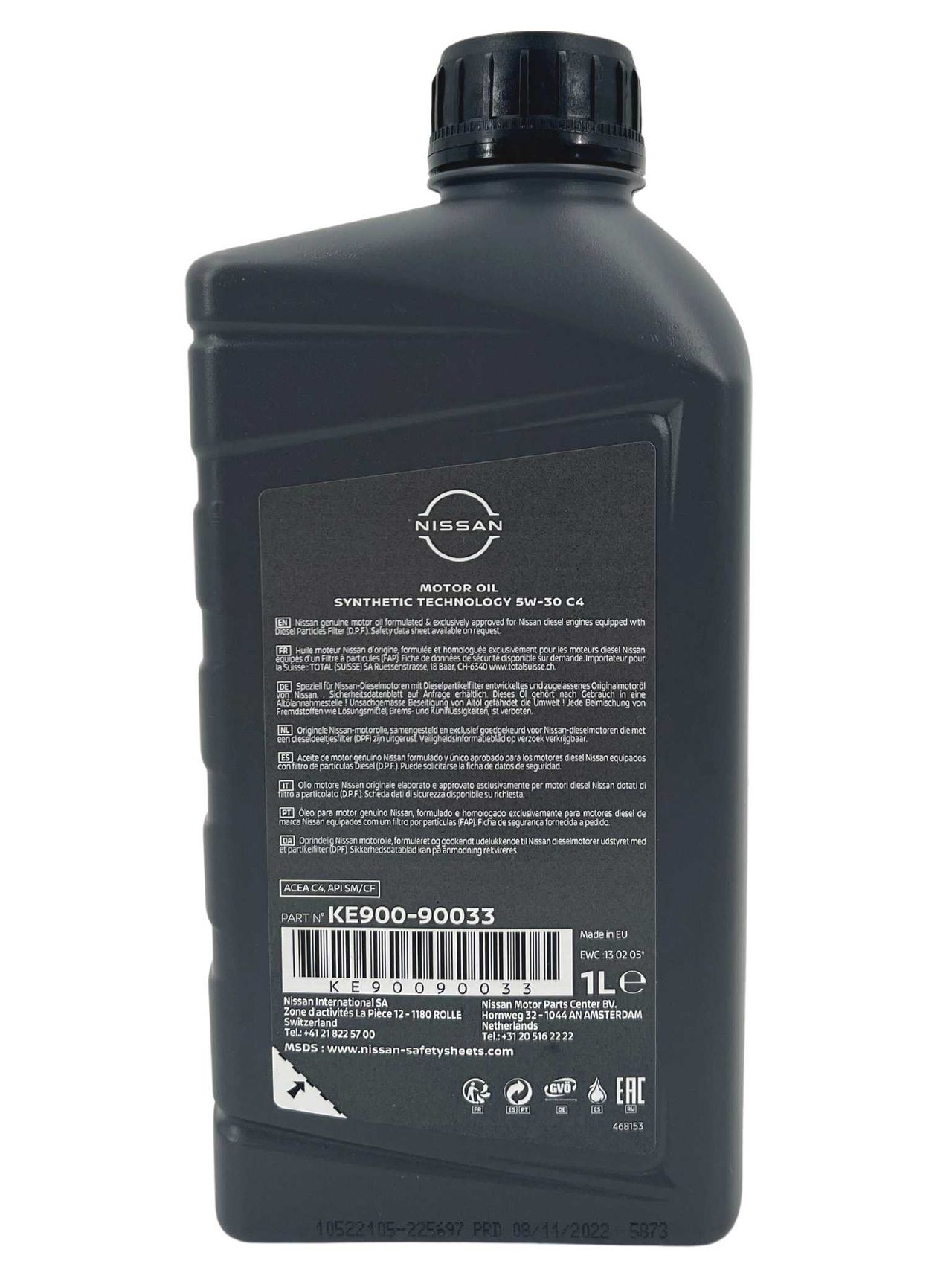 Nissan Original 5W-30 DPF C4 1 Liter