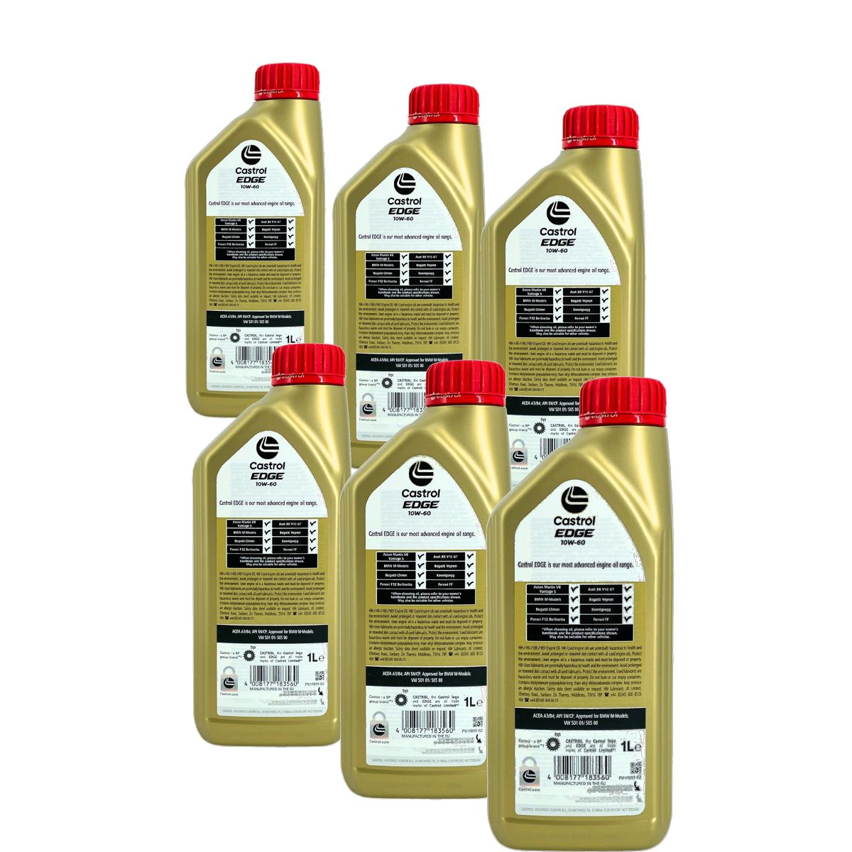 Castrol Edge 10W-60 6x1 Liter