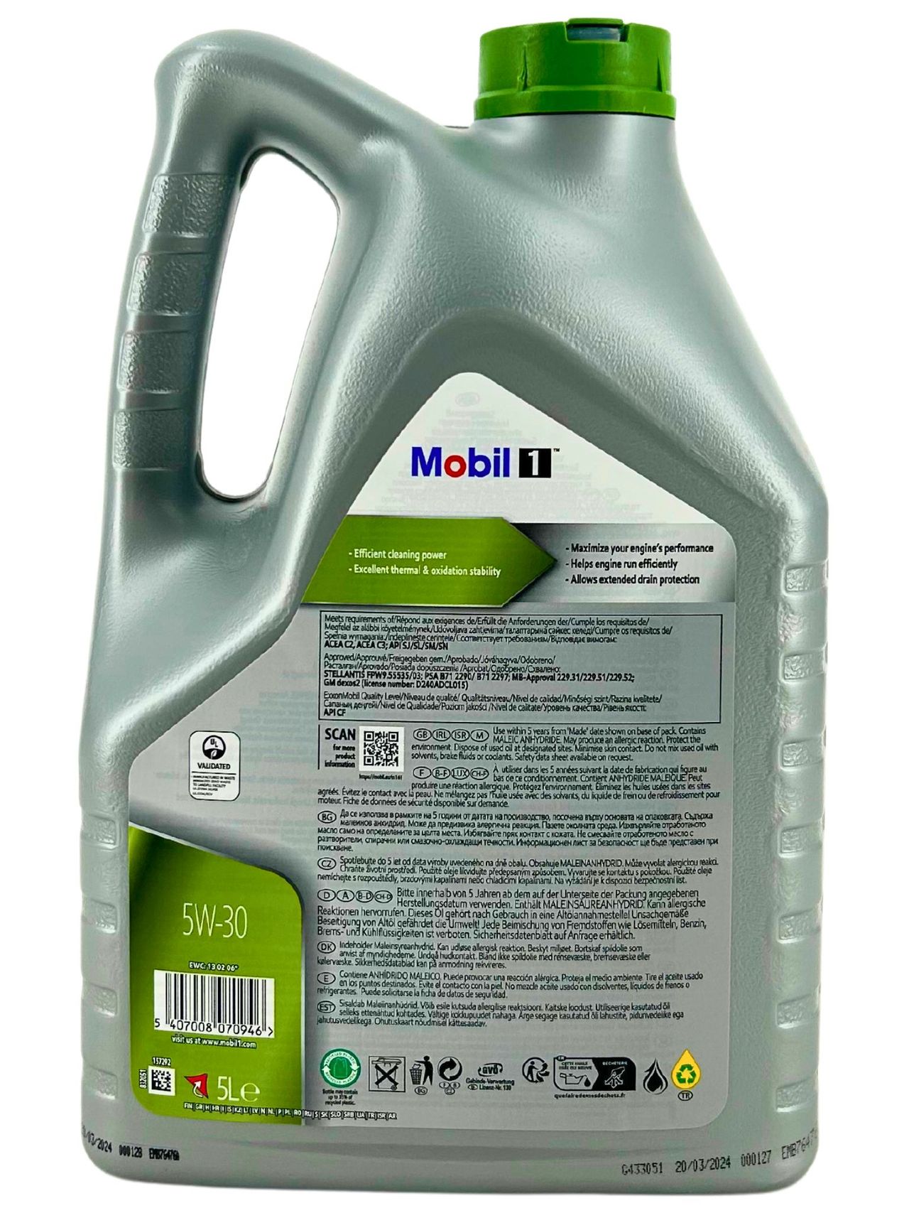 Mobil 1 ESP Formula P 5W-30 2x5 Liter