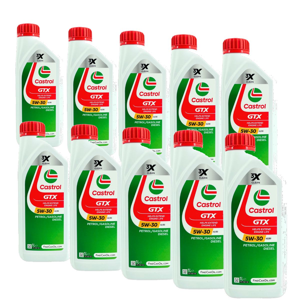 Castrol GTX 5W-30 A5/B5 10x1 Liter