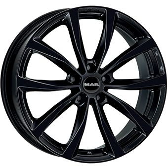 MAK WOLF gloss black 8.0Jx20 5x114.3 ET45