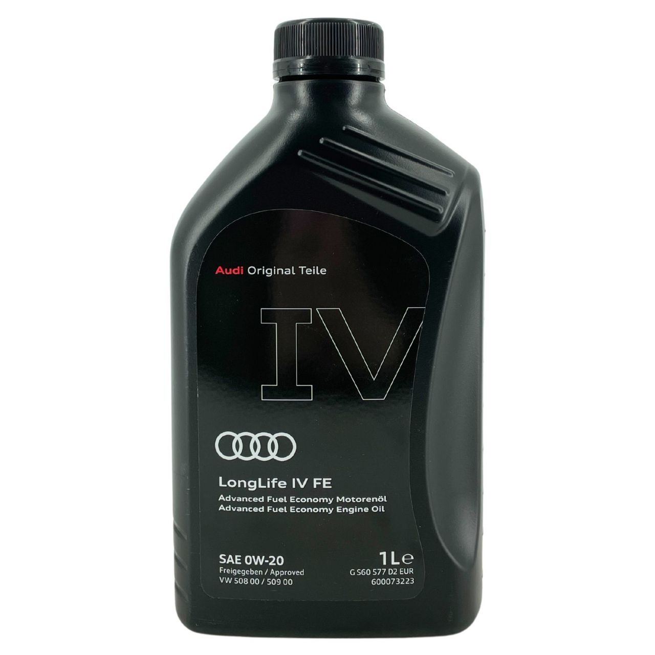 Original Audi 0W-20 LongLife IV FE 508.00 / 509.00 7x1 Liter