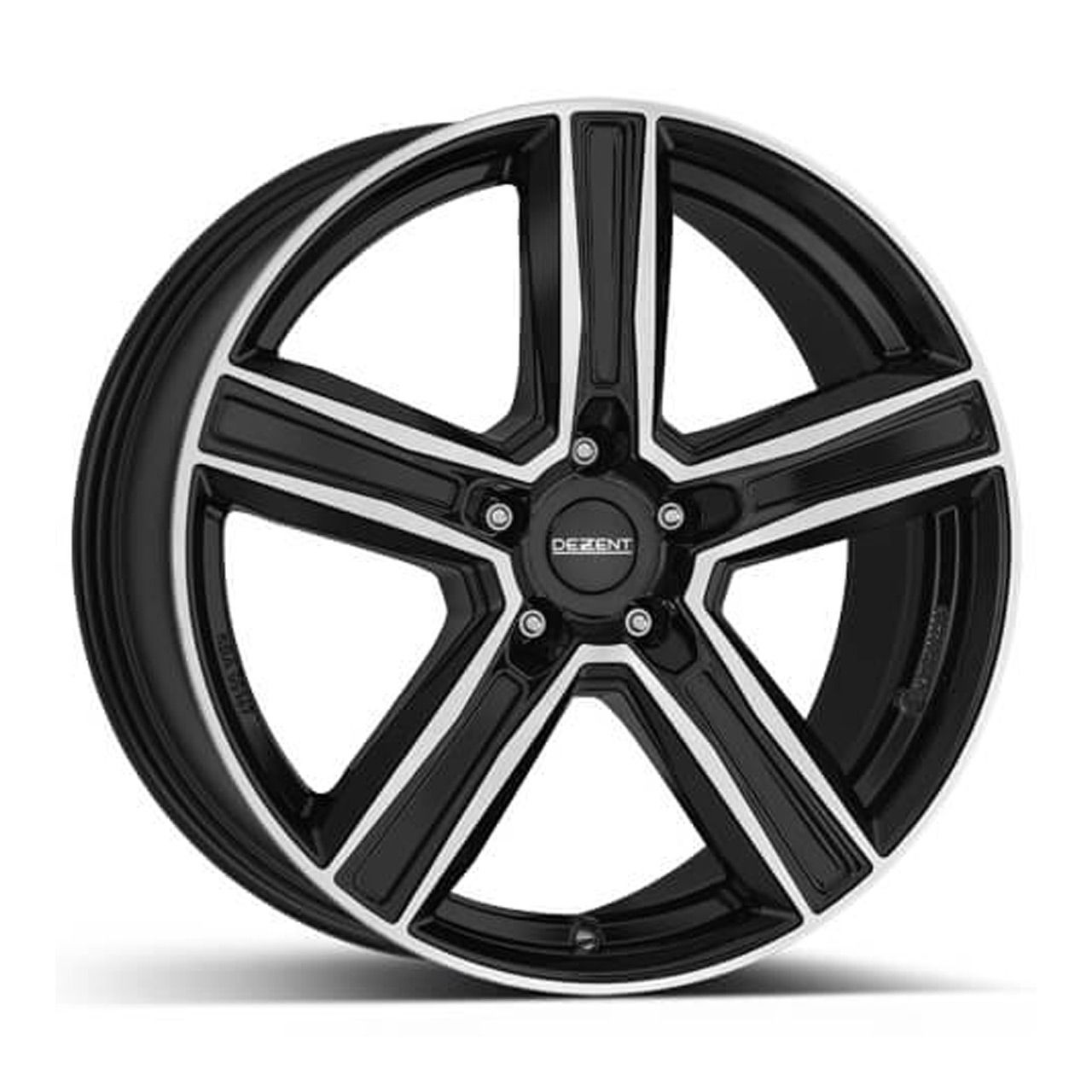 DEZENT DEZENT KG DARK black polished 7.0Jx18 5x112 ET34