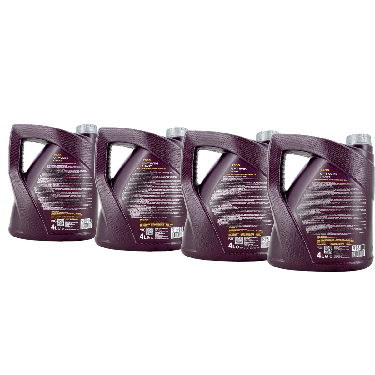 Mannol V-Twin 4-Takt 20W-50 4x4 Liter