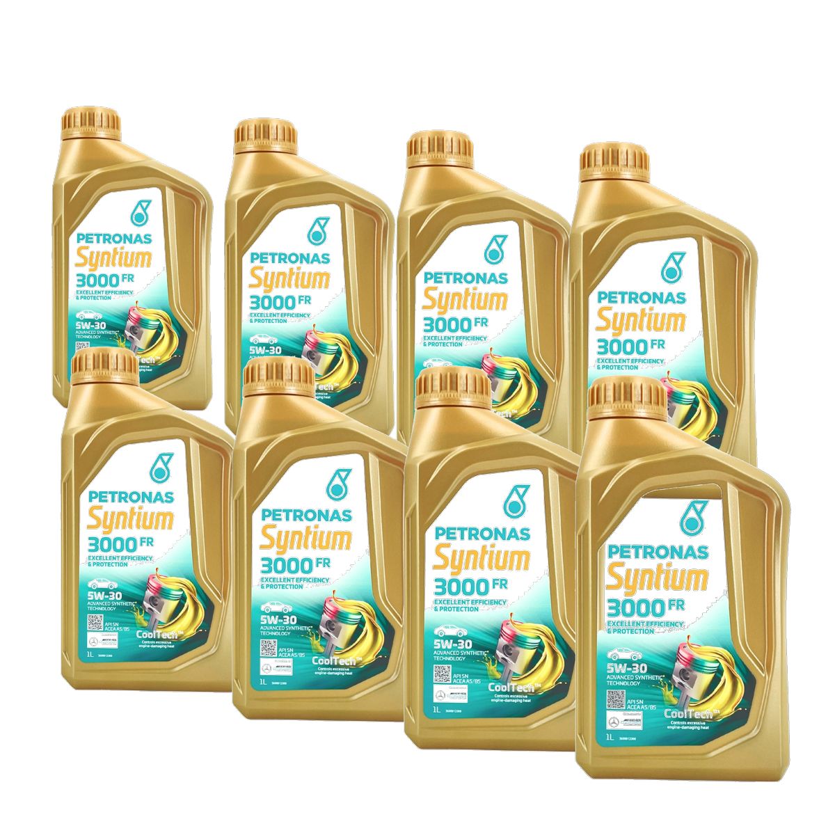Petronas Syntium 3000 FR 5W-30 SN 8x1 Liter