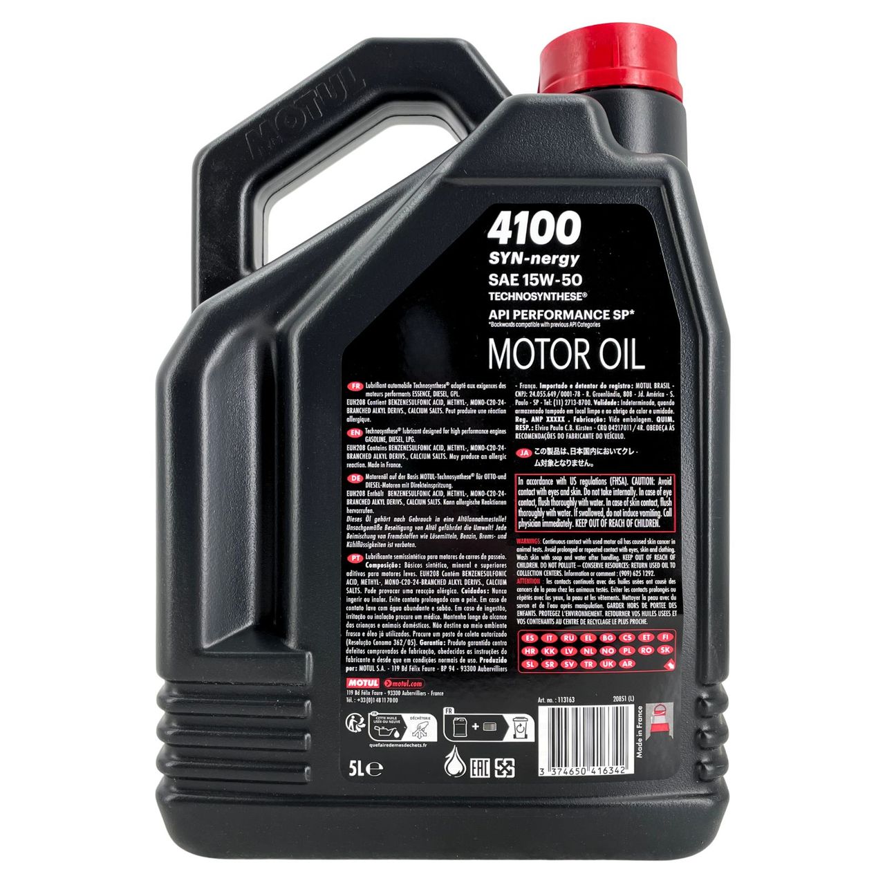 Motul 4100 SYN-nergy 15W-50 5 Liter